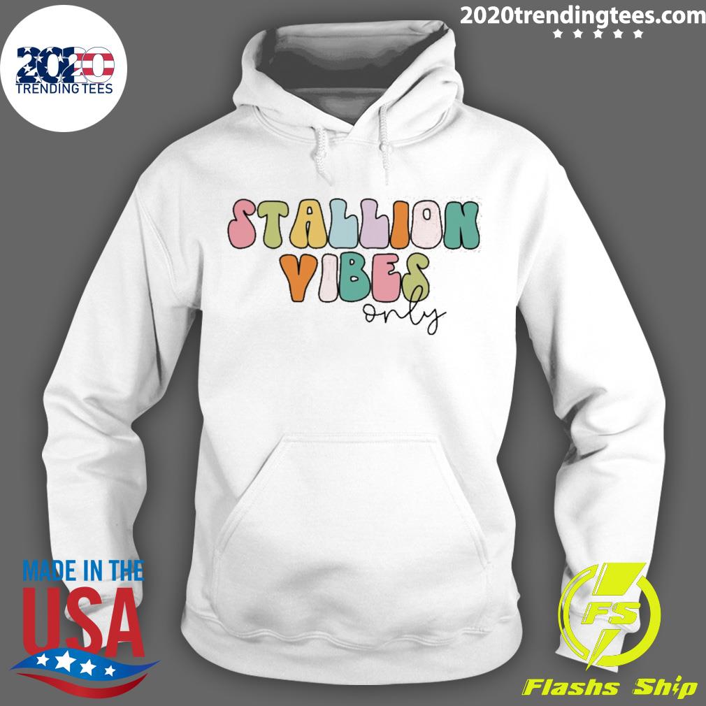 Stallion Vibes Only - Adult & Kids T-Shirts, Sweatshirts & Hoodies apparel design preview 2