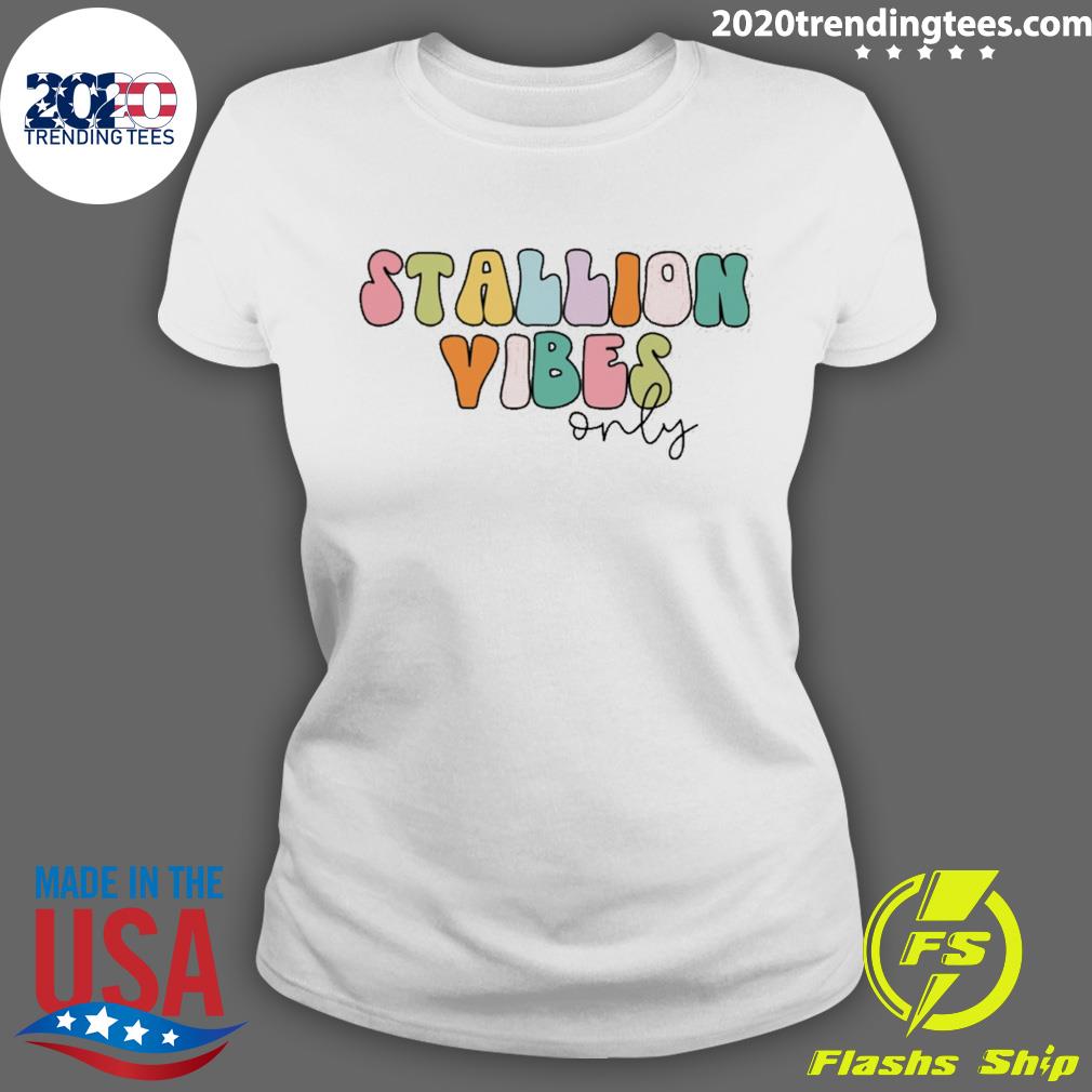 Stallion Vibes Only - Adult & Kids T-Shirts, Sweatshirts & Hoodies apparel design preview 3