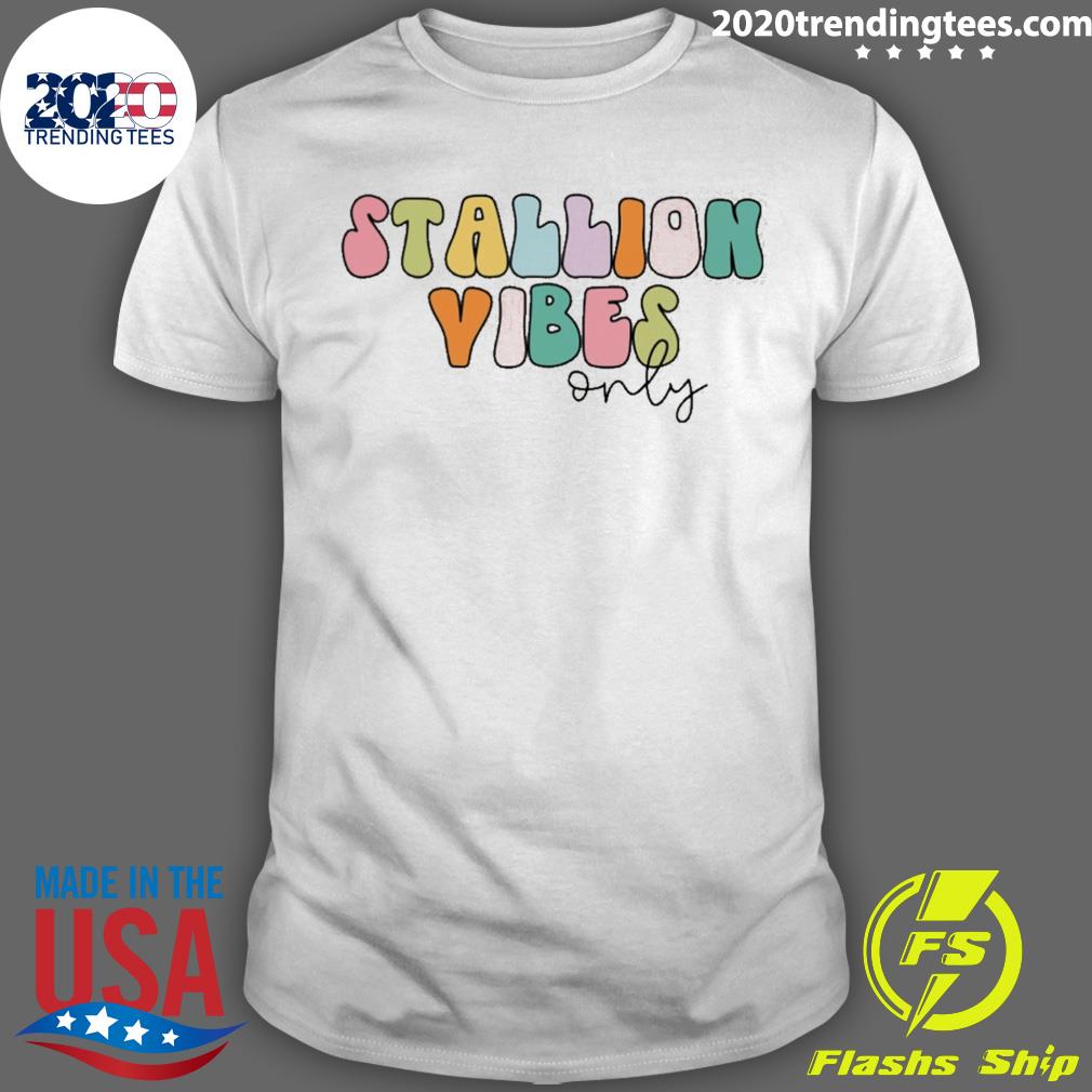 Stallion Vibes Only - Adult & Kids T-Shirts, Sweatshirts & Hoodies apparel design preview 1