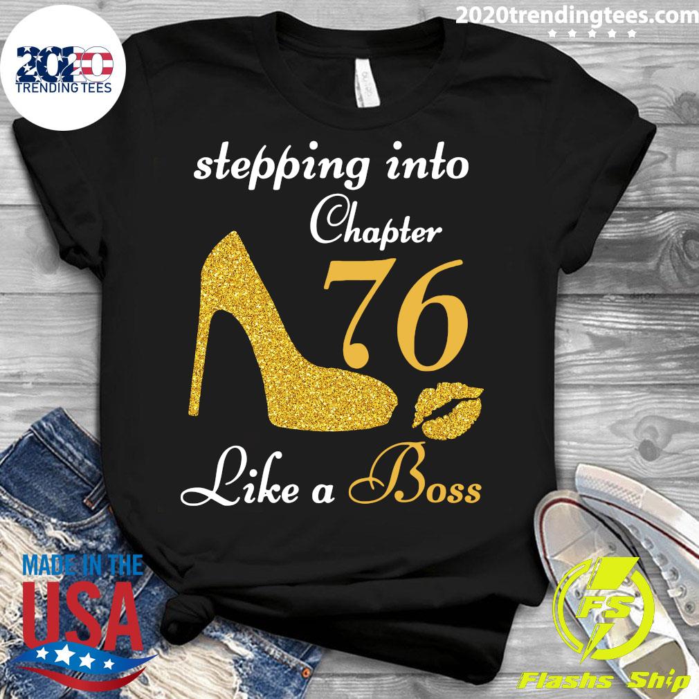 Stepping Into Chapter 76 Like A Boss - Adult & Kids T-Shirts, Sweatshirts & Hoodies apparel design preview 3