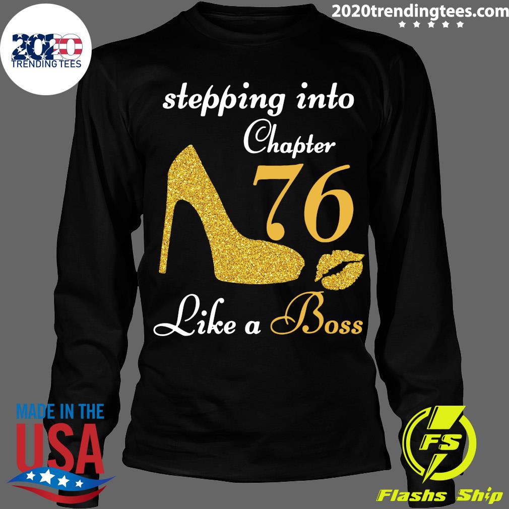 Stepping Into Chapter 76 Like A Boss - Adult & Kids T-Shirts, Sweatshirts & Hoodies apparel design preview 4