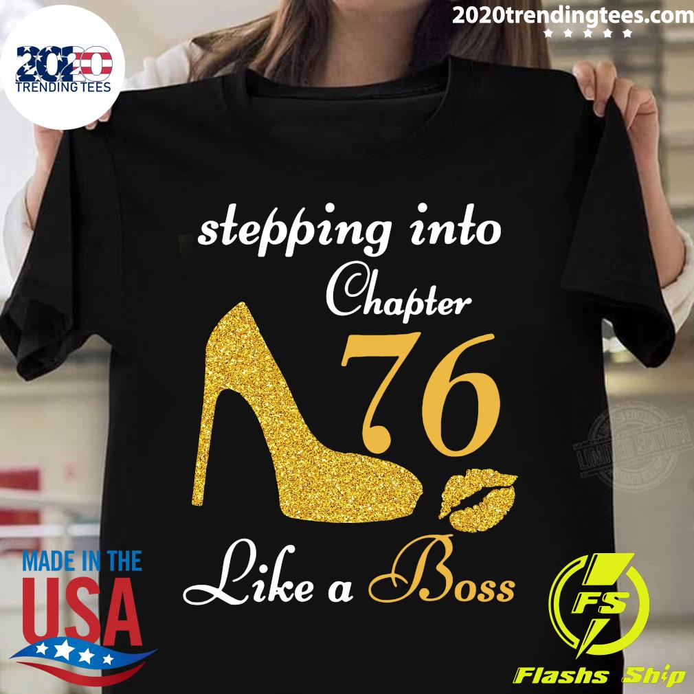 Stepping Into Chapter 76 Like A Boss - Adult & Kids T-Shirts, Sweatshirts & Hoodies apparel design preview 1