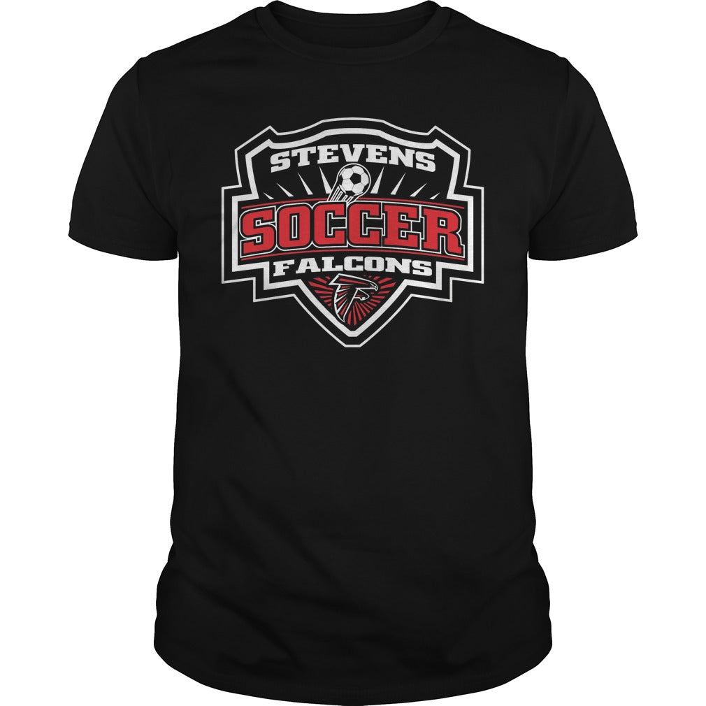 Stevens Soccer Falcons - Adult & Kids T-Shirts, Sweatshirts & Hoodies apparel design preview 1