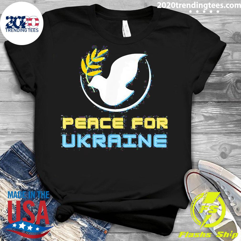 Stop Russian Peace for Ukraine Dove War - Adult & Kids T-Shirts, Sweatshirts & Hoodies apparel design preview 3
