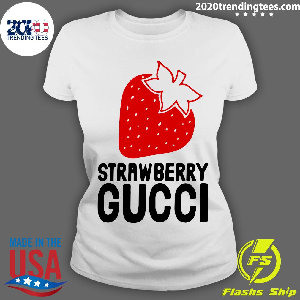 Strawberry Gucci - Adult & Kids T-Shirts, Sweatshirts & Hoodies apparel design preview 3