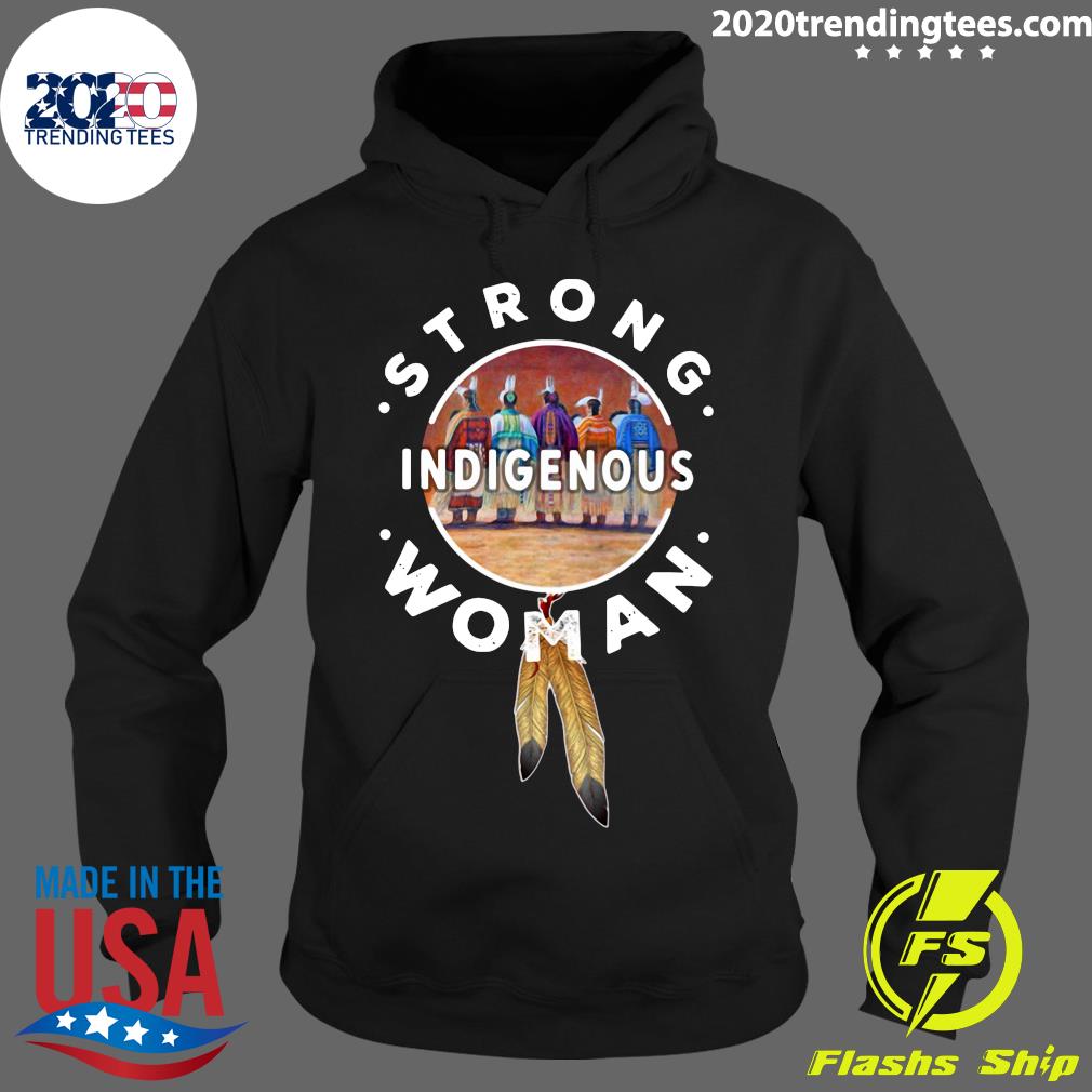 Strong Indigenous Woman - Adult & Kids T-Shirts, Sweatshirts & Hoodies apparel design preview 2