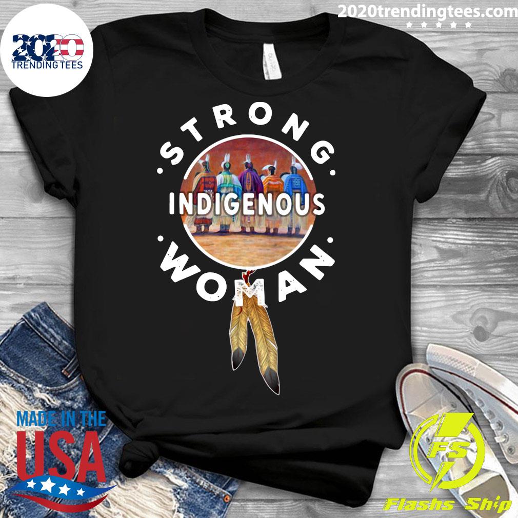 Strong Indigenous Woman - Adult & Kids T-Shirts, Sweatshirts & Hoodies apparel design preview 3