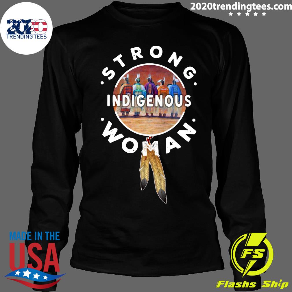 Strong Indigenous Woman - Adult & Kids T-Shirts, Sweatshirts & Hoodies apparel design preview 4