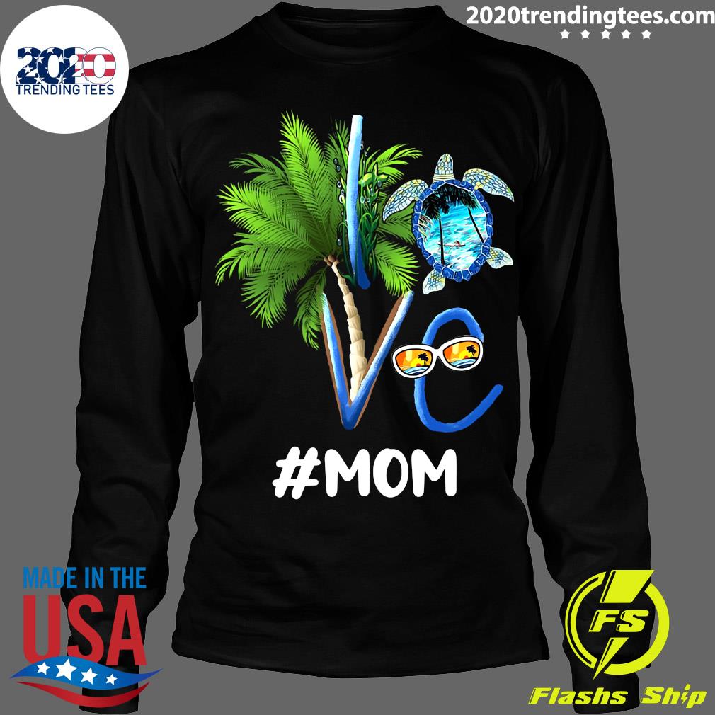 Summer Love Mom Turtle - Adult & Kids T-Shirts, Sweatshirts & Hoodies apparel design preview 4