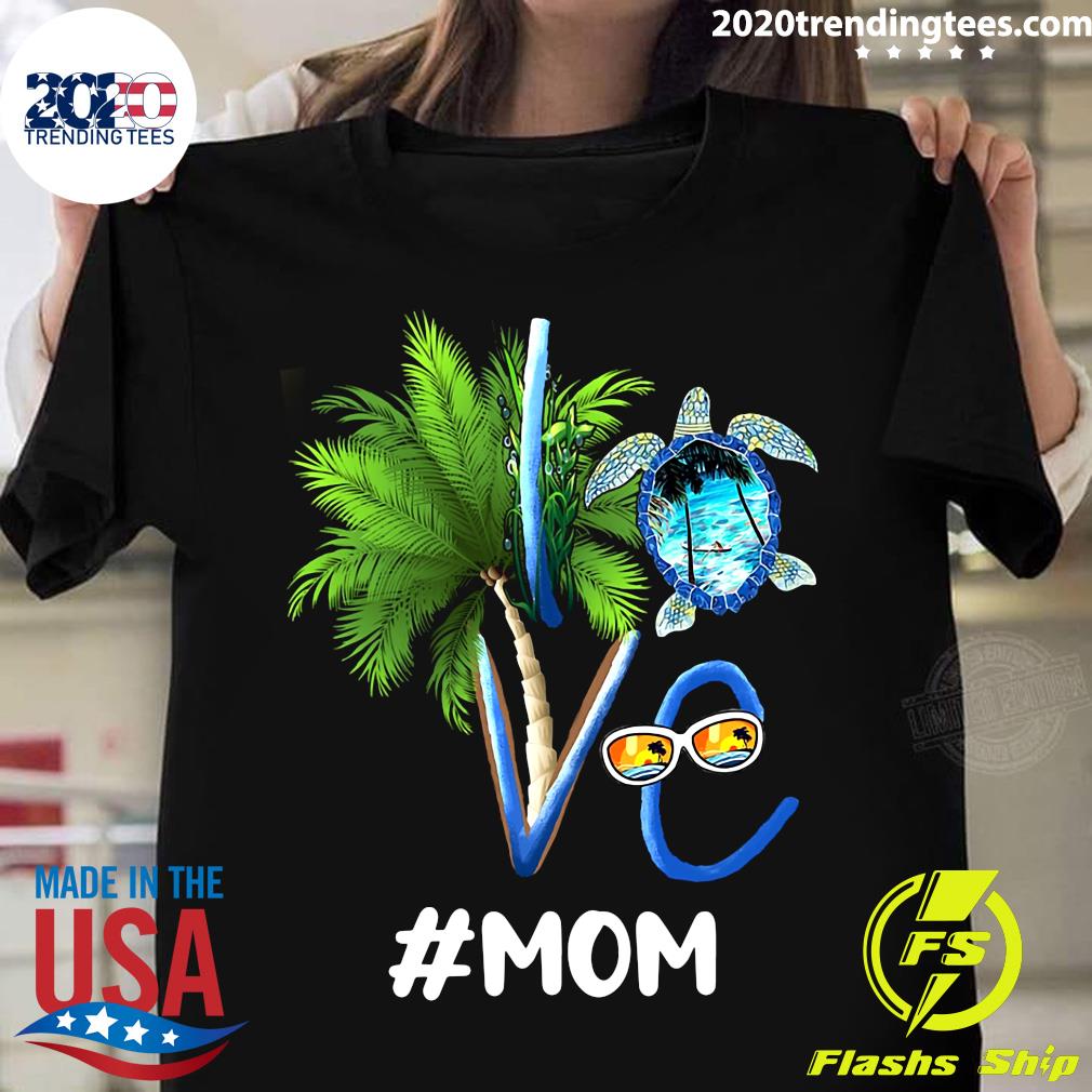 Summer Love Mom Turtle - Adult & Kids T-Shirts, Sweatshirts & Hoodies apparel design preview 1