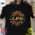 Sunflower Leopard Love What You Do LPN - Adult & Kids T-Shirts, Sweatshirts & Hoodies apparel design preview 1