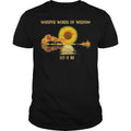 Sunflower Whisper Words Of Wisdom Let It Be Peace - Adult & Kids T-Shirts, Sweatshirts & Hoodies apparel design preview 1