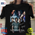 Supernatural Characters Signatures - Adult & Kids T-Shirts, Sweatshirts & Hoodies apparel design preview 1