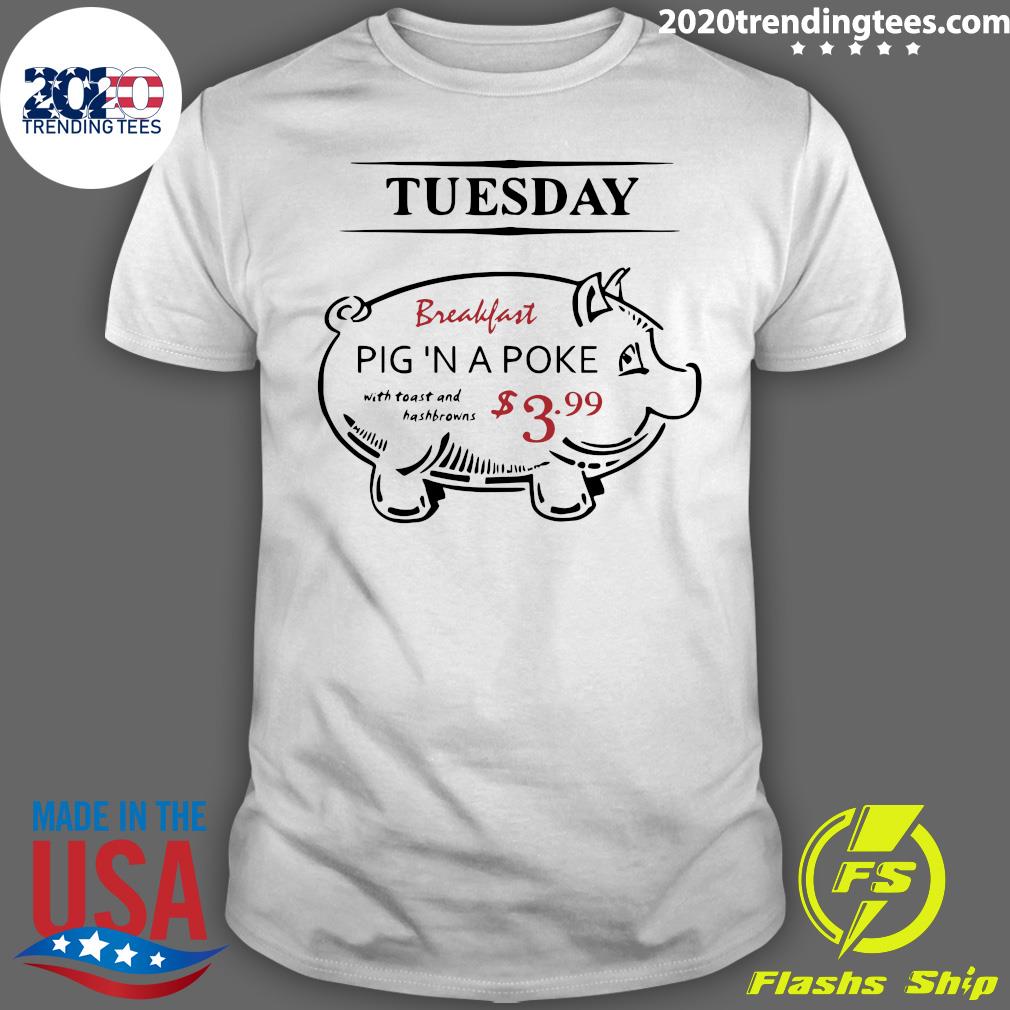 Supernatural John The Hunt Tuesday Breakfast Pig A - Adult & Kids T-Shirts, Sweatshirts & Hoodies apparel design preview 1