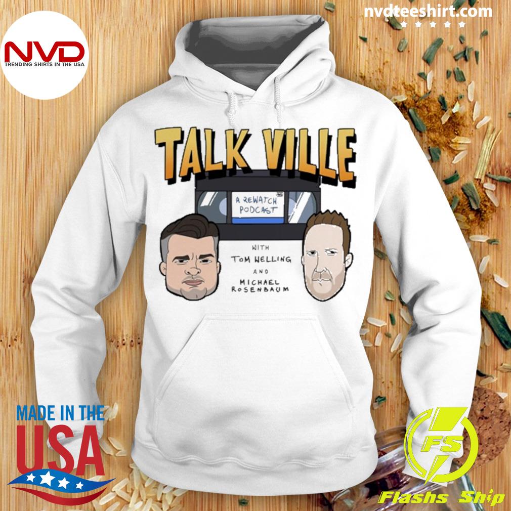 Talkville Tom Welling And Michael Rosenbaum - Adult & Kids T-Shirts, Sweatshirts & Hoodies apparel design preview 2