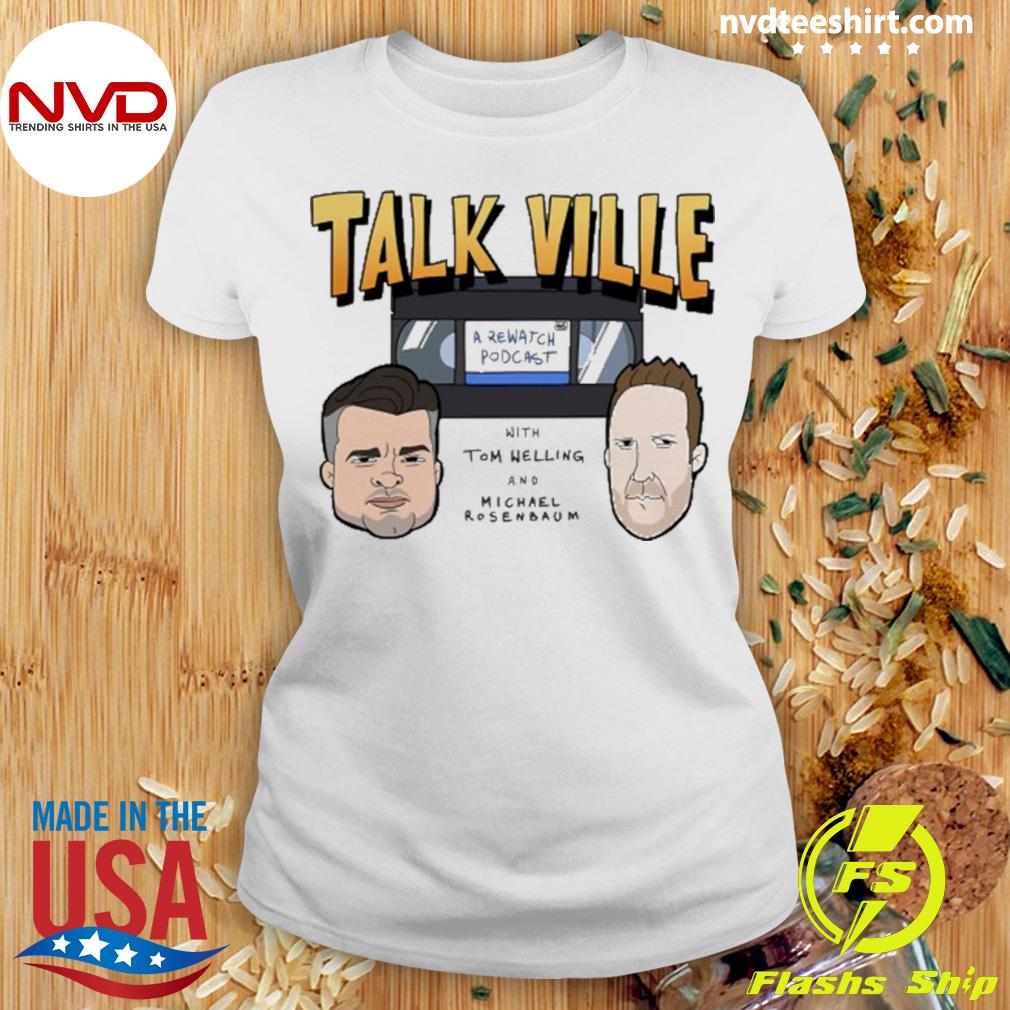 Talkville Tom Welling And Michael Rosenbaum - Adult & Kids T-Shirts, Sweatshirts & Hoodies apparel design preview 3