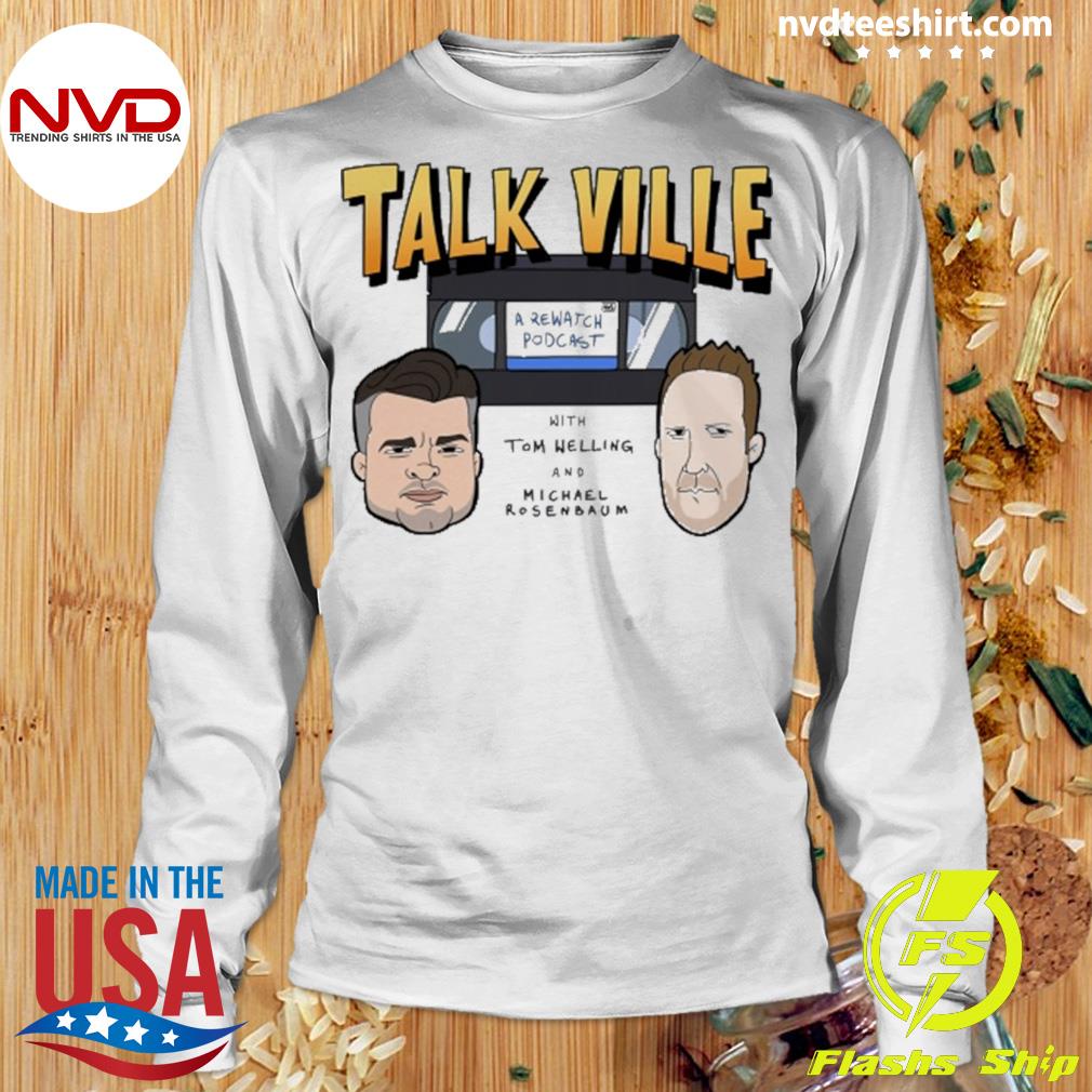 Talkville Tom Welling And Michael Rosenbaum - Adult & Kids T-Shirts, Sweatshirts & Hoodies apparel design preview 4