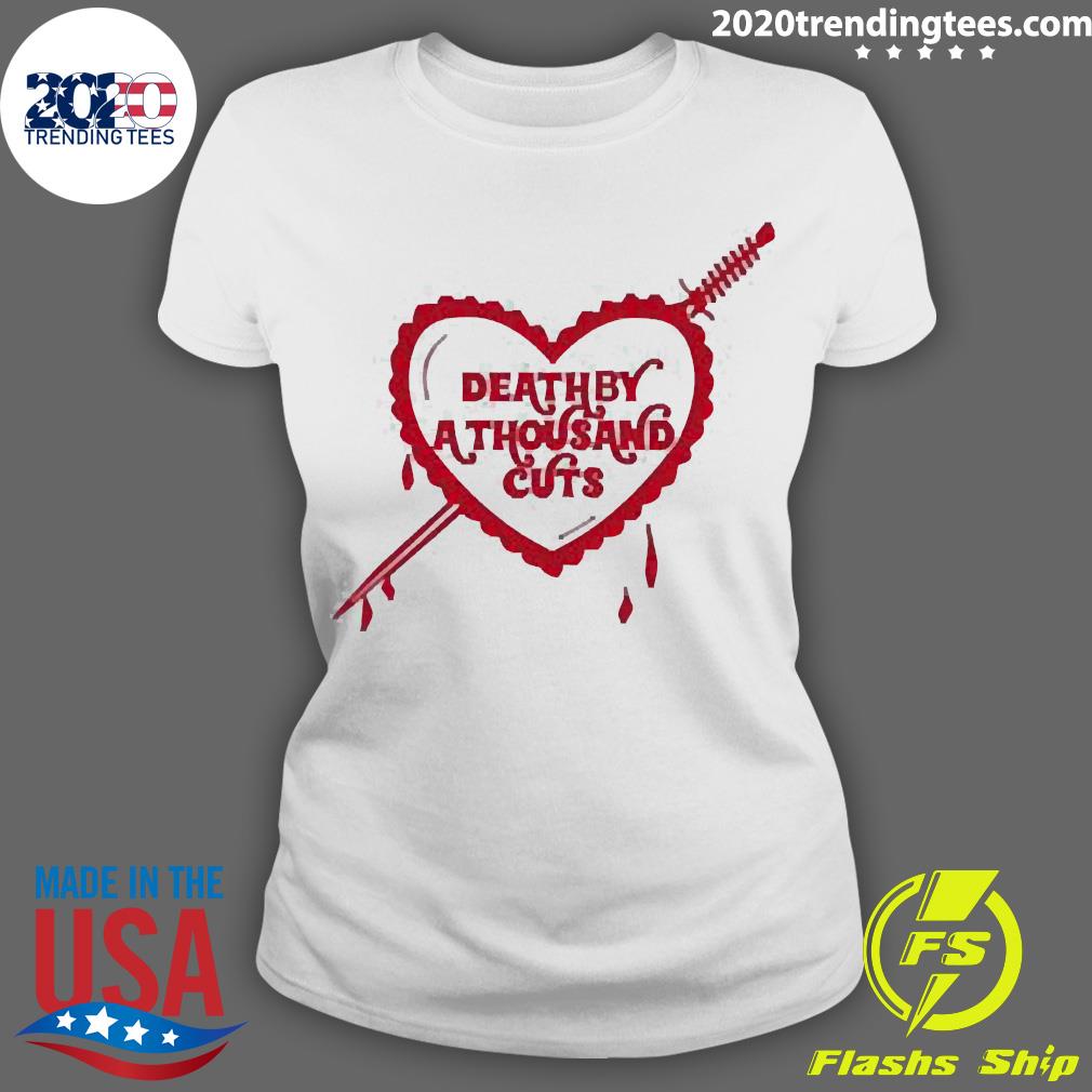 Taylor And Lucas Death By A Thousand Cuts - Adult & Kids T-Shirts, Sweatshirts & Hoodies apparel design preview 3