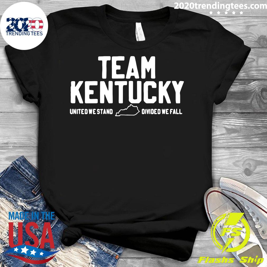 Team Kentucky United We Stand Divided Fall - Adult & Kids T-Shirts, Sweatshirts & Hoodies apparel design preview 3