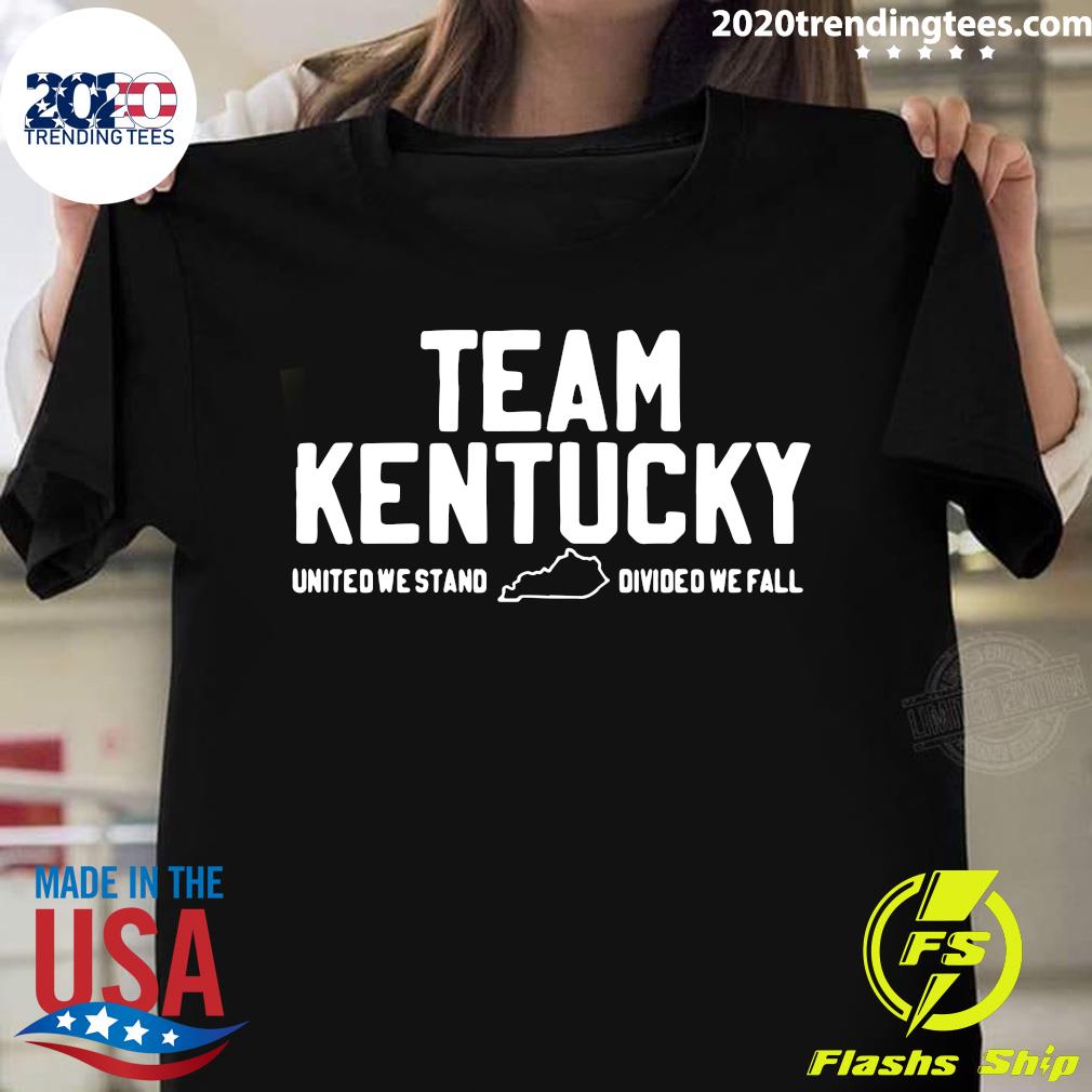 Team Kentucky United We Stand Divided Fall - Adult & Kids T-Shirts, Sweatshirts & Hoodies apparel design preview 1