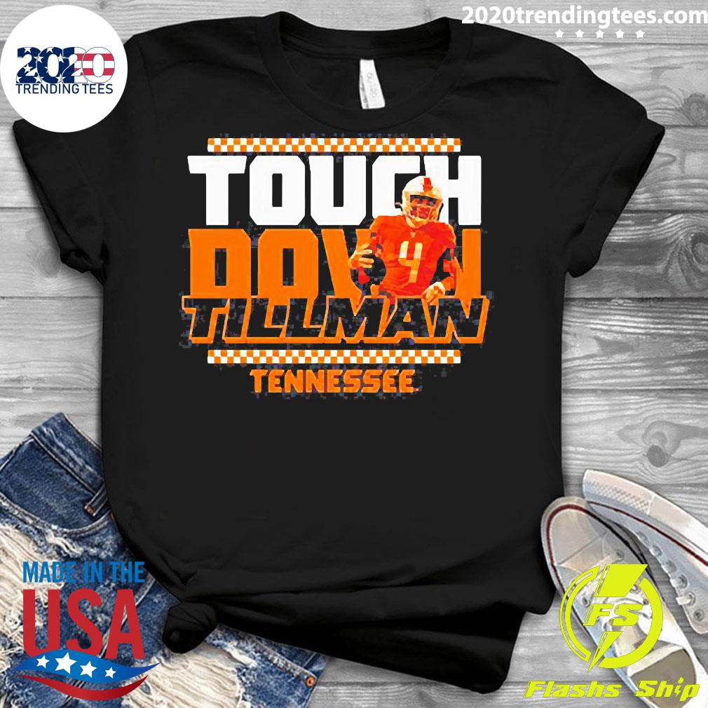 Tennessee Touchdown Tillman - Adult & Kids T-Shirts, Sweatshirts & Hoodies apparel design preview 3