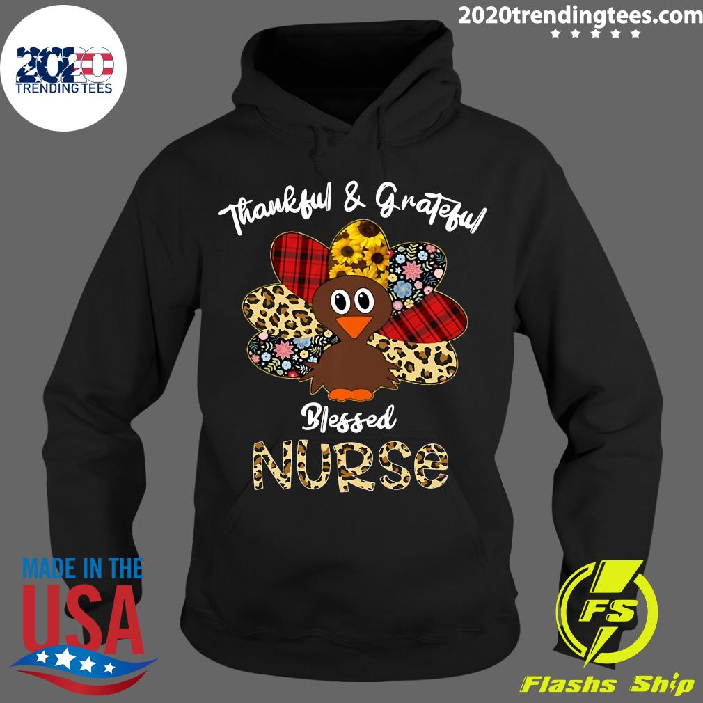 Thankful And Grateful Blessed Nurse Tgb - Adult & Kids T-Shirts, Sweatshirts & Hoodies apparel design preview 2