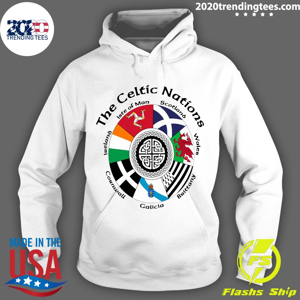 The Celtic Nations Lsof Man Scotland Wales Britney - Adult & Kids T-Shirts, Sweatshirts & Hoodies apparel design preview 2