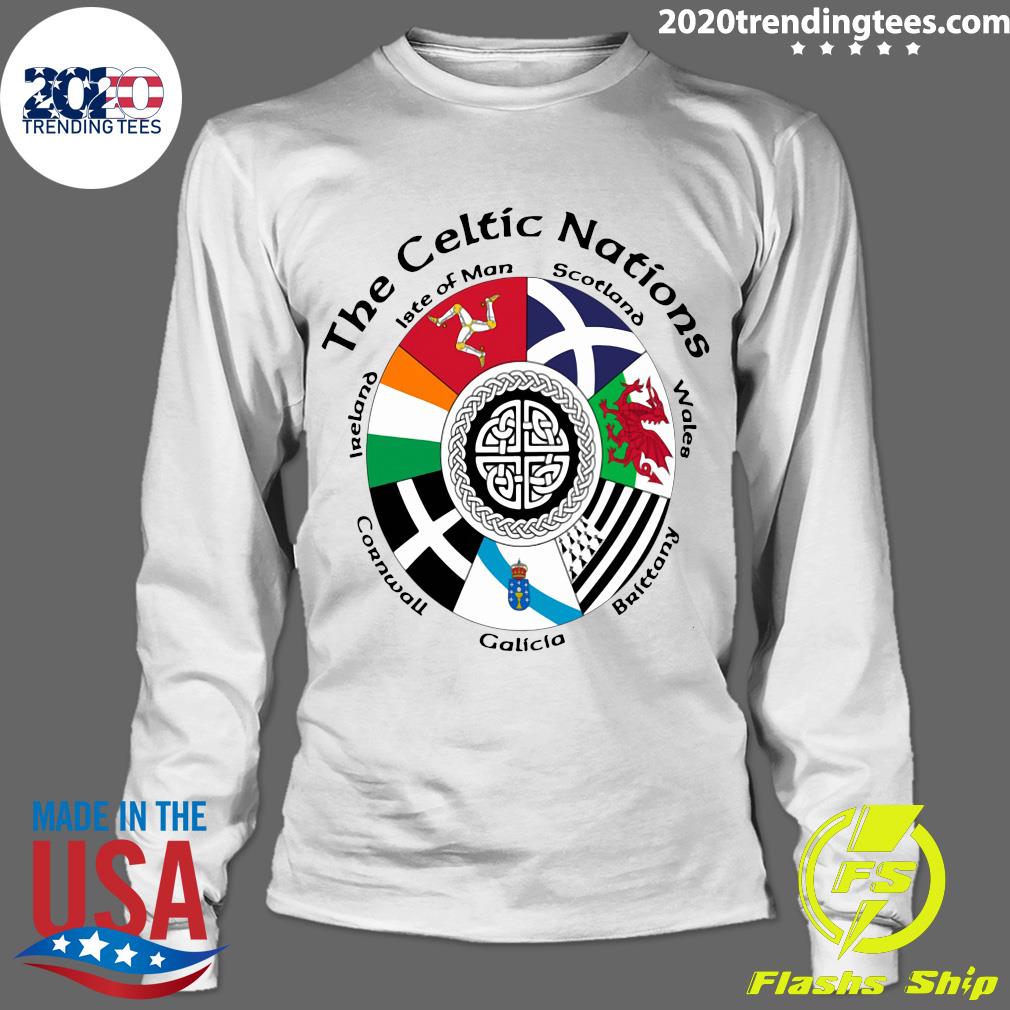 The Celtic Nations Lsof Man Scotland Wales Britney - Adult & Kids T-Shirts, Sweatshirts & Hoodies apparel design preview 4