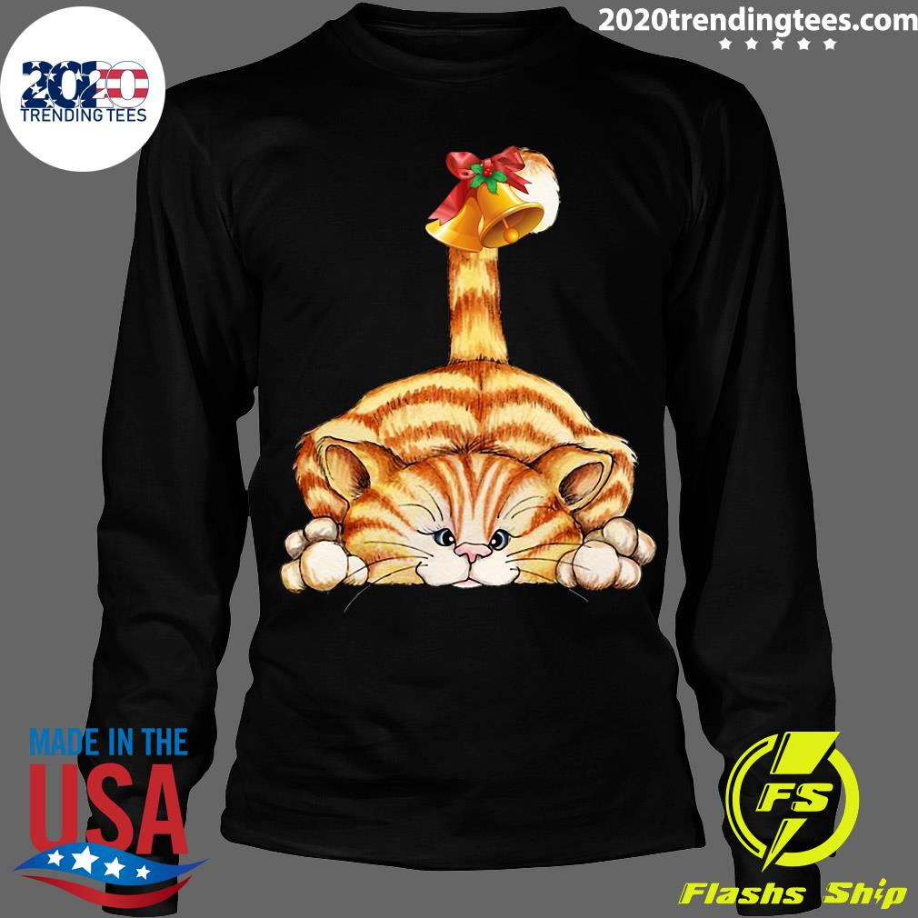 The Christmas In Cat Bell - Adult & Kids T-Shirts, Sweatshirts & Hoodies apparel design preview 4