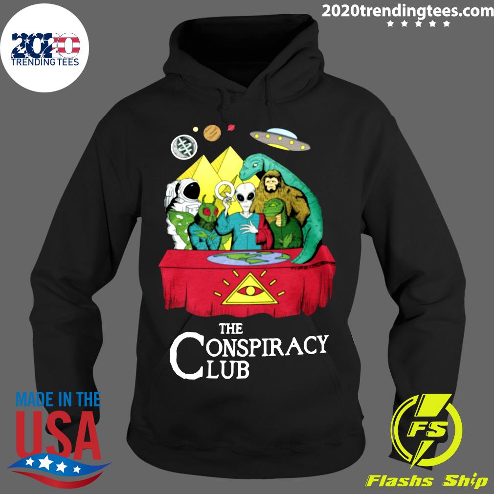 The Conspiracy Club - Adult & Kids T-Shirts, Sweatshirts & Hoodies apparel design preview 2