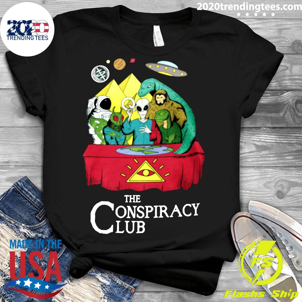 The Conspiracy Club - Adult & Kids T-Shirts, Sweatshirts & Hoodies apparel design preview 3