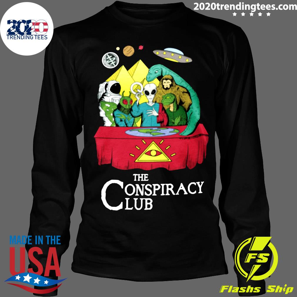 The Conspiracy Club - Adult & Kids T-Shirts, Sweatshirts & Hoodies apparel design preview 4