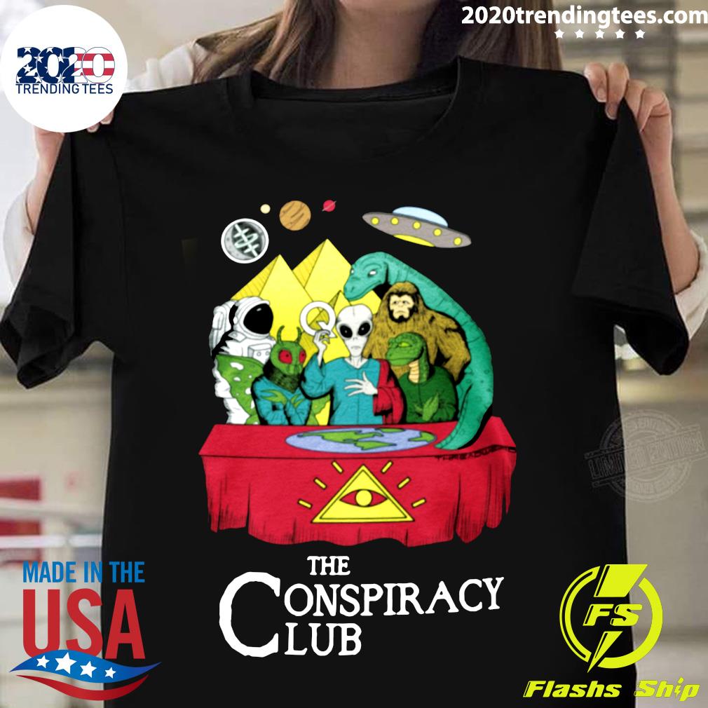 The Conspiracy Club - Adult & Kids T-Shirts, Sweatshirts & Hoodies apparel design preview 1