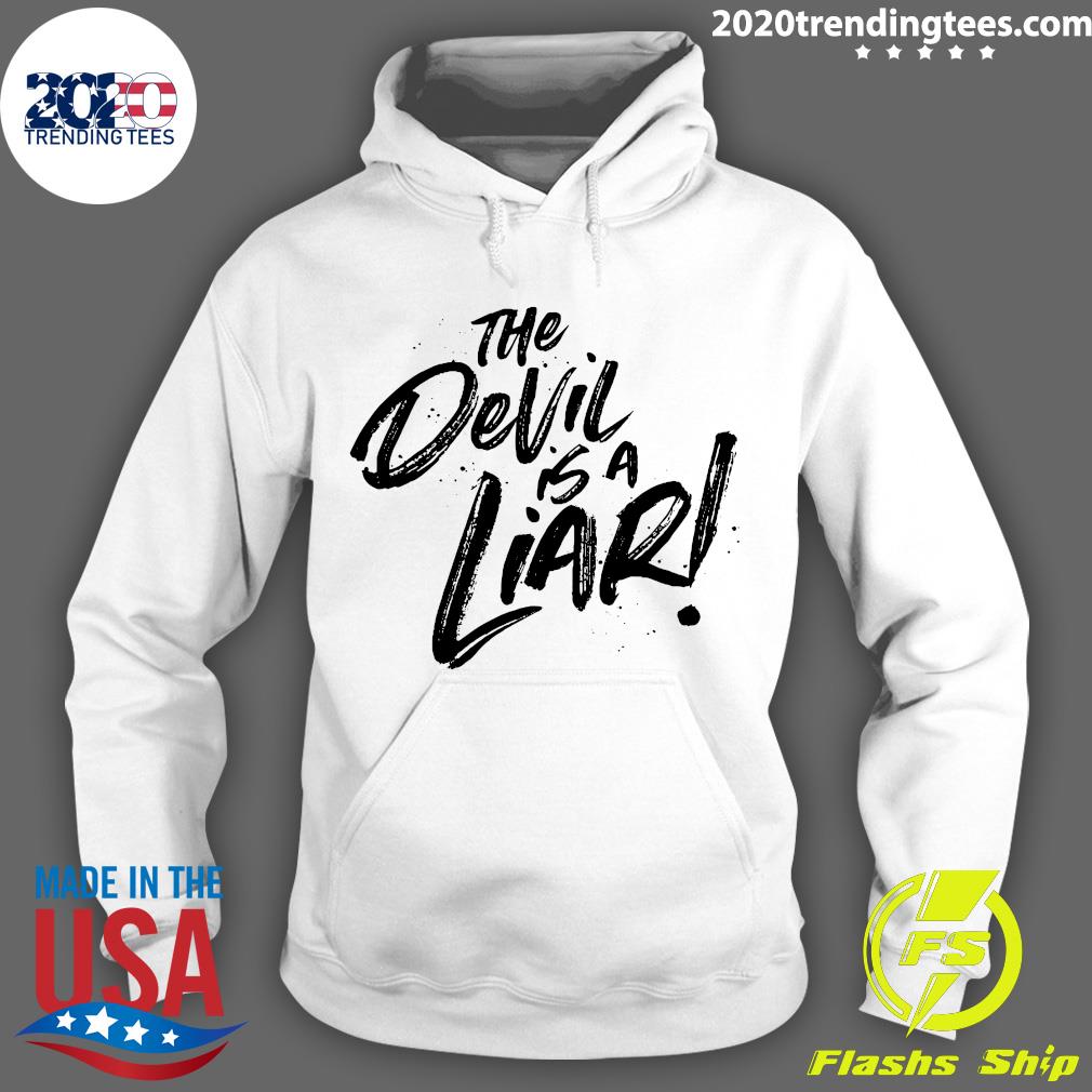 The Devil Is A Liar - Adult & Kids T-Shirts, Sweatshirts & Hoodies apparel design preview 2