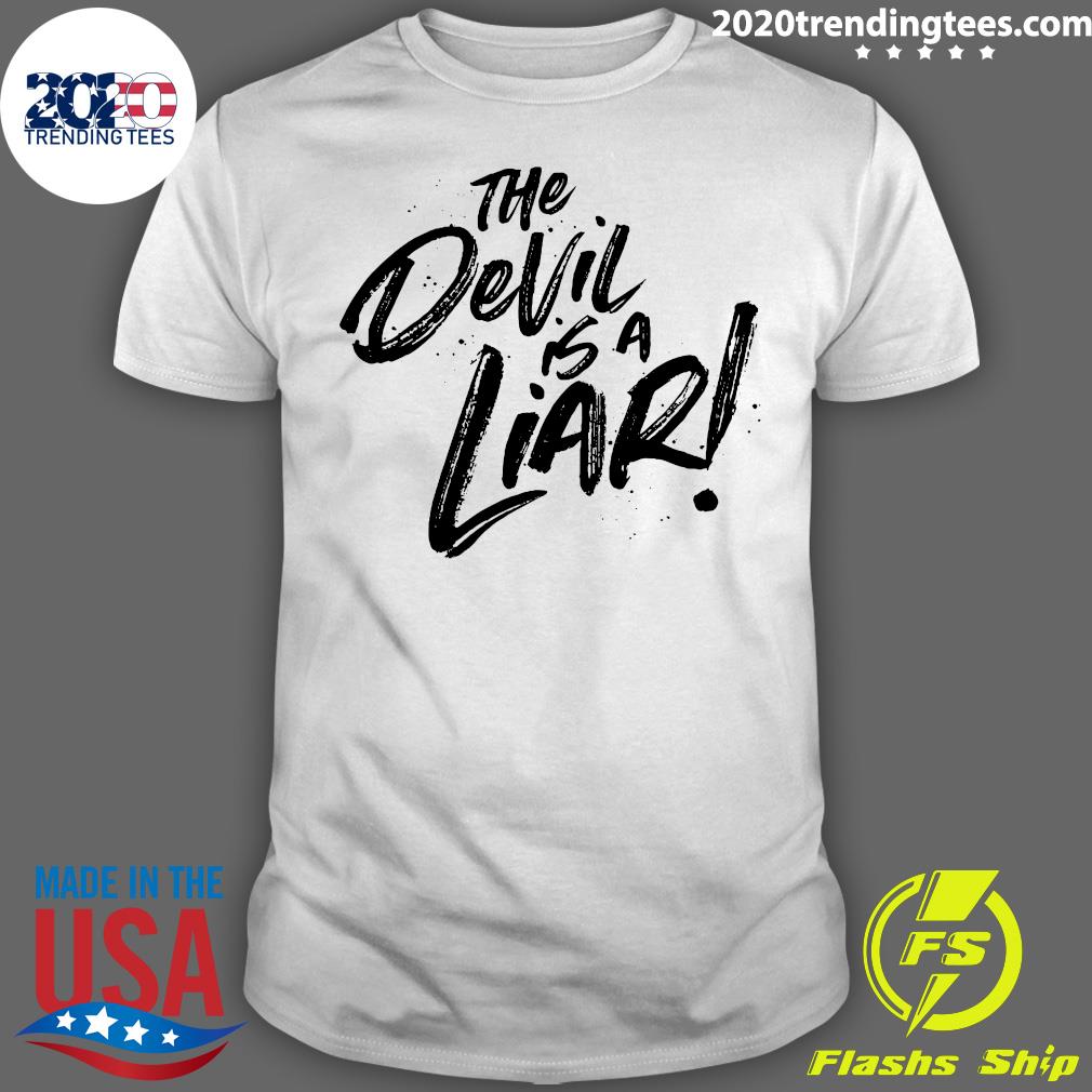 The Devil Is A Liar - Adult & Kids T-Shirts, Sweatshirts & Hoodies apparel design preview 1