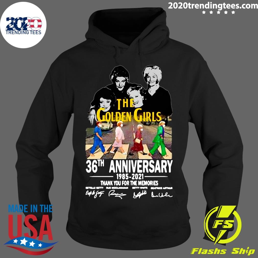 The Golden Girls 36Th Anniversary 1985 2021 - Adult & Kids T-Shirts, Sweatshirts & Hoodies apparel design preview 2