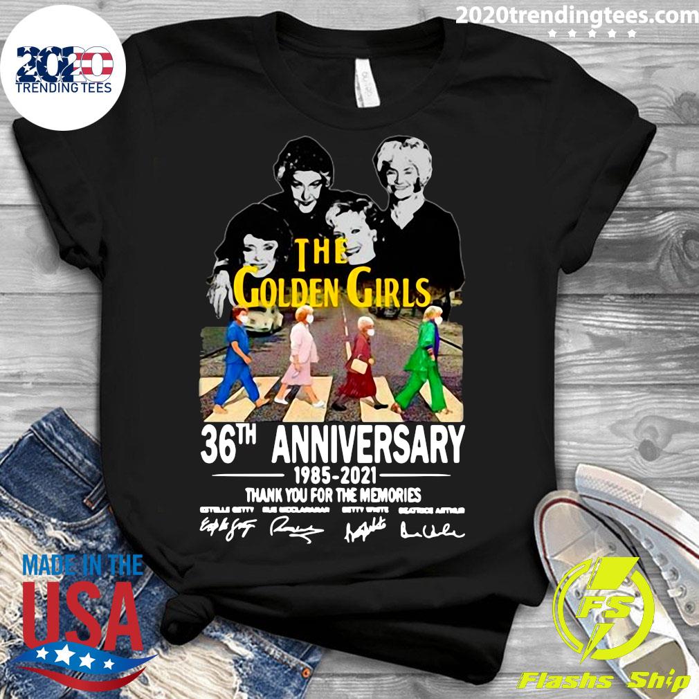 The Golden Girls 36Th Anniversary 1985 2021 - Adult & Kids T-Shirts, Sweatshirts & Hoodies apparel design preview 3