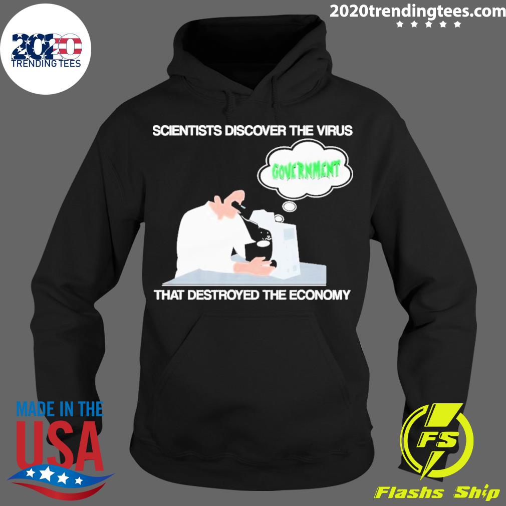 The Government Is A Virus - Adult & Kids T-Shirts, Sweatshirts & Hoodies apparel design preview 2