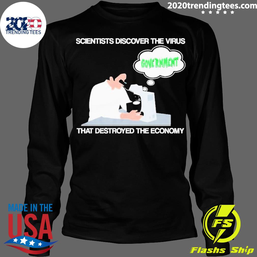 The Government Is A Virus - Adult & Kids T-Shirts, Sweatshirts & Hoodies apparel design preview 4