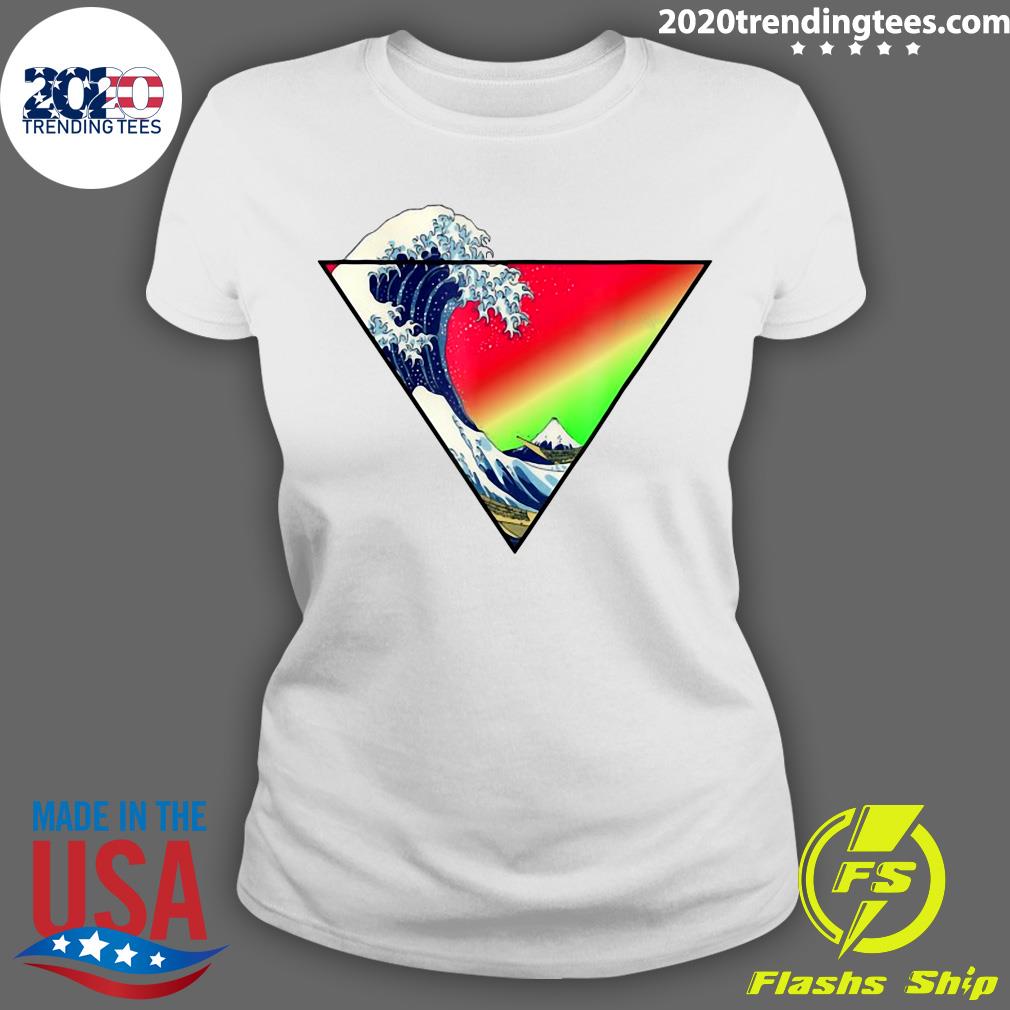 The Great Wave Off Kanagawa Japanese Art Aesthetic - Adult & Kids T-Shirts, Sweatshirts & Hoodies apparel design preview 3