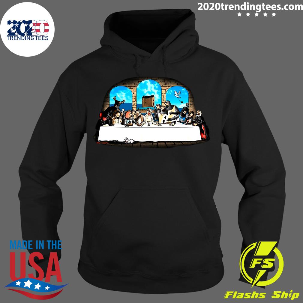 The Last Supper Month Dinner - Adult & Kids T-Shirts, Sweatshirts & Hoodies apparel design preview 2