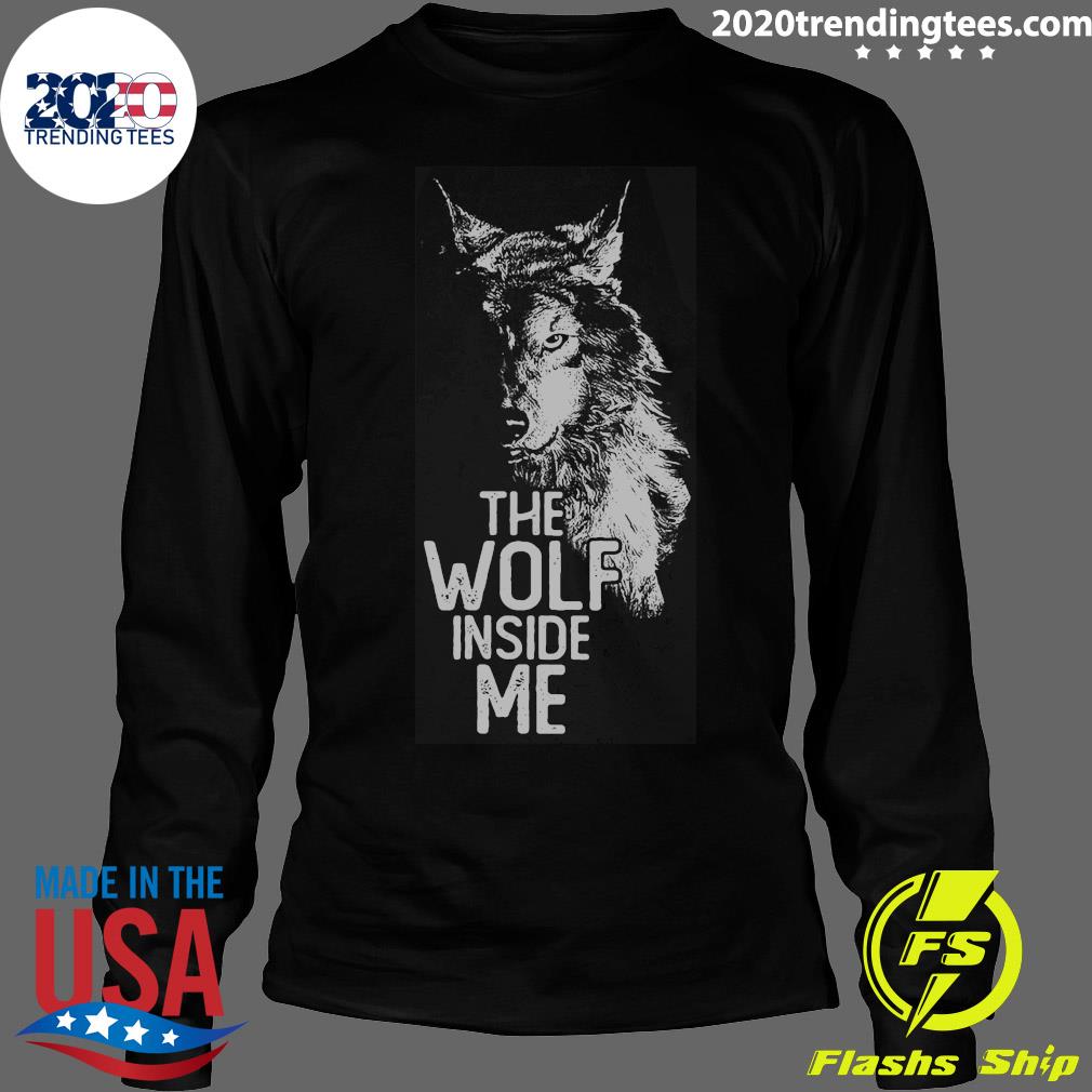 The Wolf Inside Me - Adult & Kids T-Shirts, Sweatshirts & Hoodies apparel design preview 4