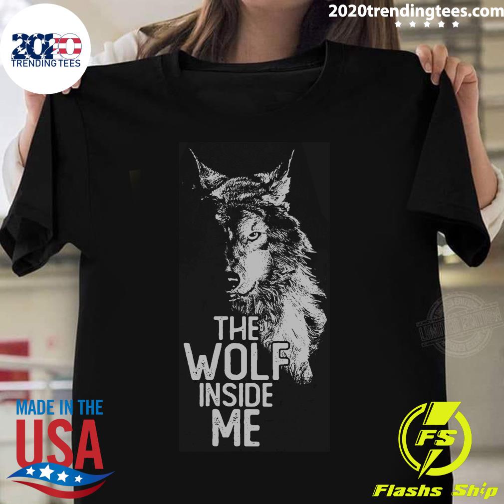 The Wolf Inside Me - Adult & Kids T-Shirts, Sweatshirts & Hoodies apparel design preview 1