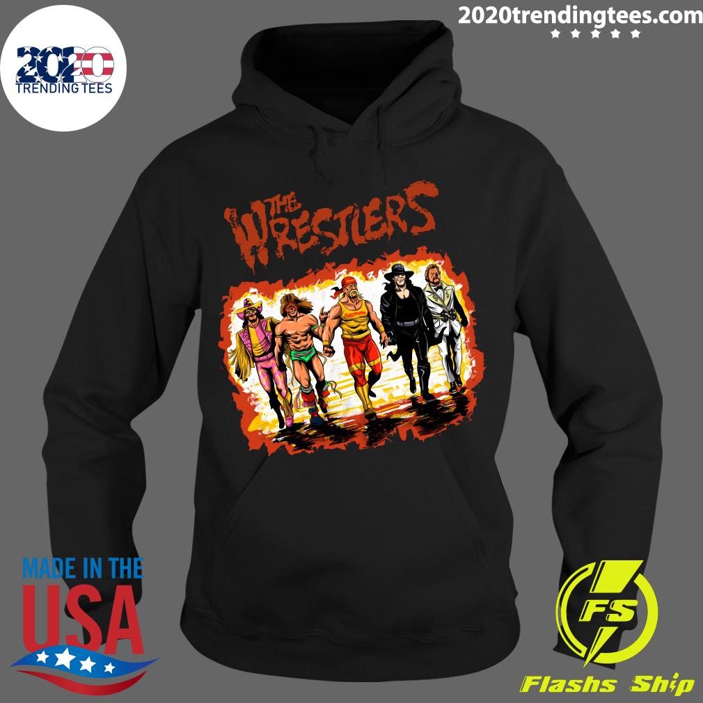 The Wrestlers - Adult & Kids T-Shirts, Sweatshirts & Hoodies apparel design preview 2