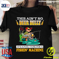 This Ain't No Beer Belly It's A Fuel Tank For Fishin' - Adult & Kids T-Shirts, Sweatshirts & Hoodies apparel design preview 1