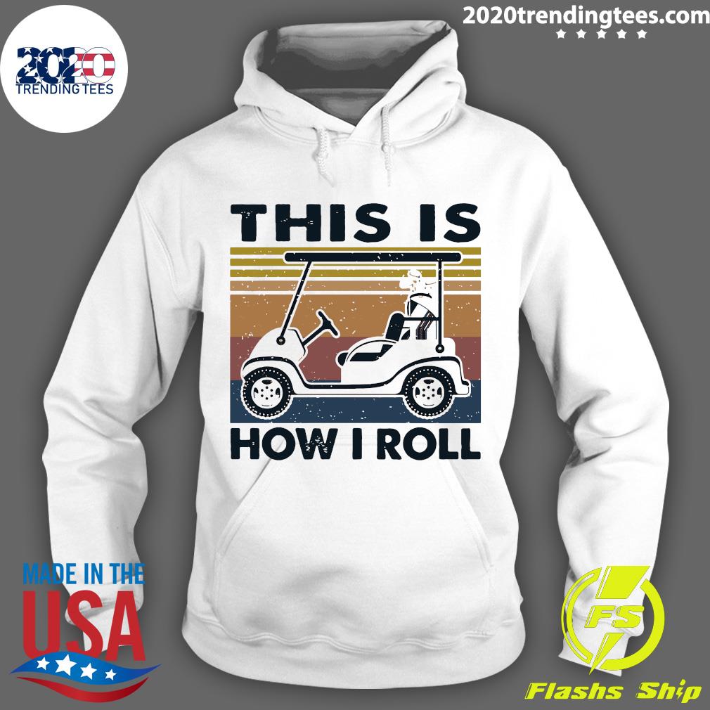 This Is How I Roll Car Vintage - Adult & Kids T-Shirts, Sweatshirts & Hoodies apparel design preview 2