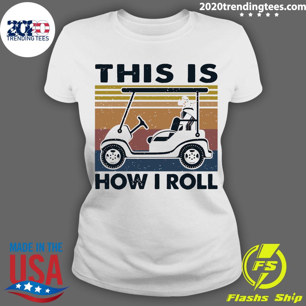 This Is How I Roll Car Vintage - Adult & Kids T-Shirts, Sweatshirts & Hoodies apparel design preview 3