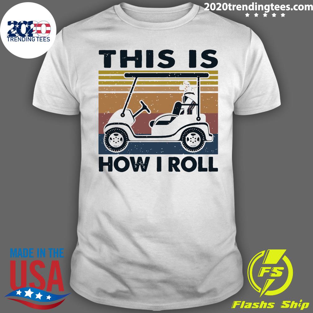 This Is How I Roll Car Vintage - Adult & Kids T-Shirts, Sweatshirts & Hoodies apparel design preview 1