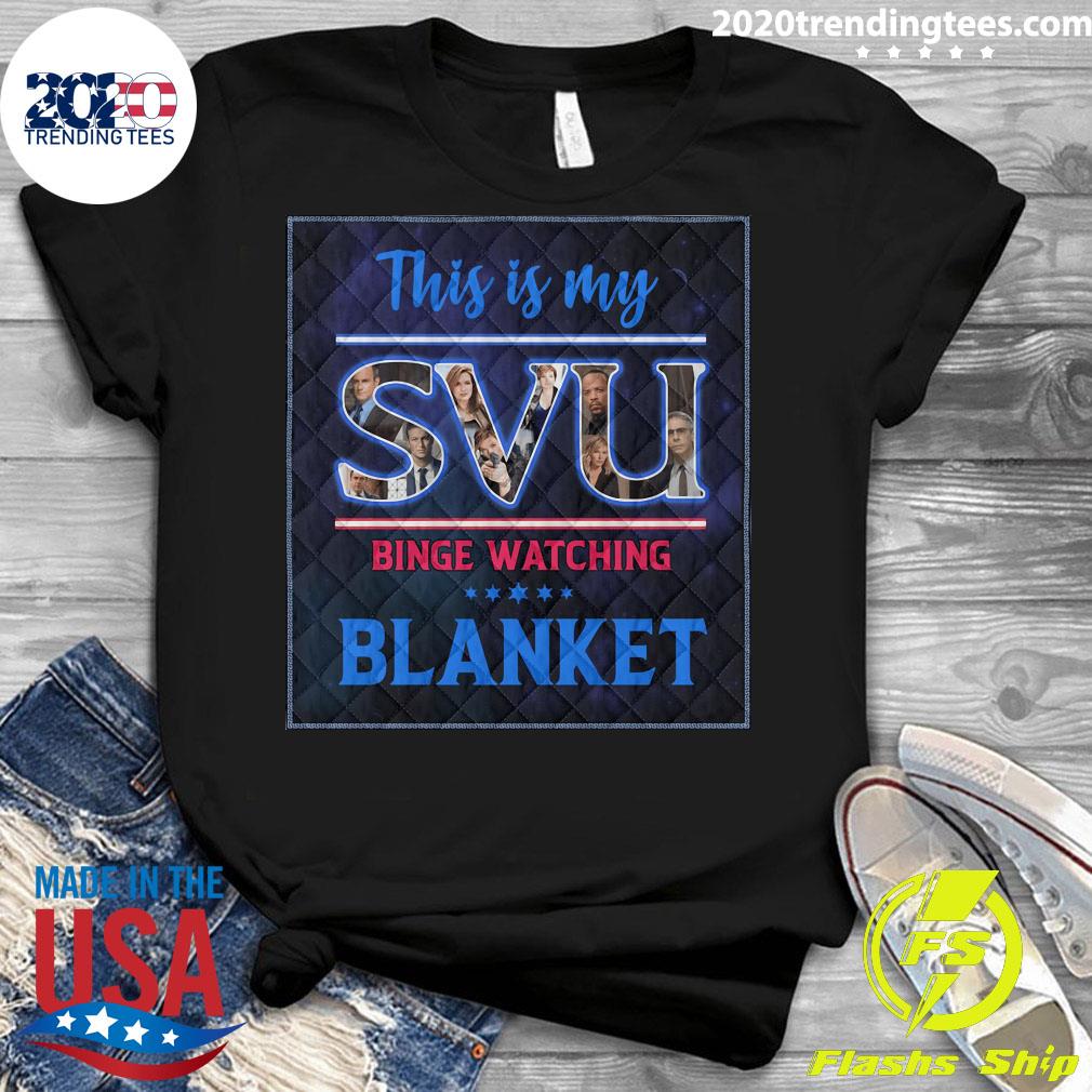 This Is My Svu Binge Watching Blanket - Adult & Kids T-Shirts, Sweatshirts & Hoodies apparel design preview 3