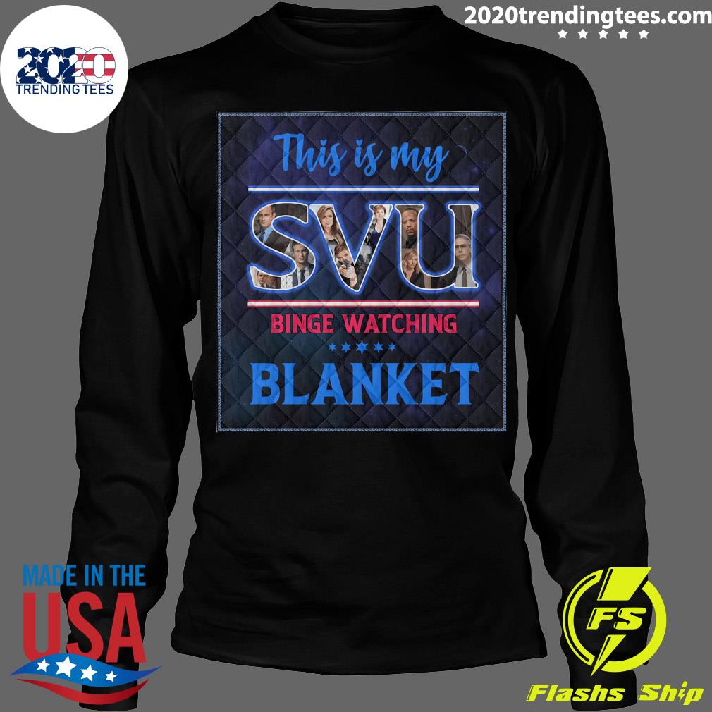 This Is My Svu Binge Watching Blanket - Adult & Kids T-Shirts, Sweatshirts & Hoodies apparel design preview 4